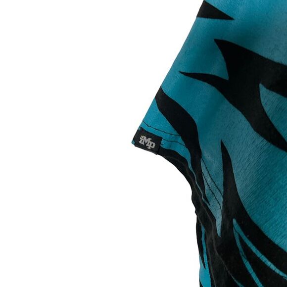 Imperious Graphic Size 2XL T-Shirt GORILLA Black With Teal Graphic - Picture 3 of 7